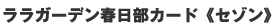 �����K�[�f���t�����J�[�h�s�Z�]���t