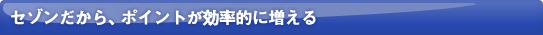 �Z�]��������A�|�C���g�������I�ɑ�����