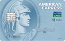 「セゾンブルー・アメリカン・エキスプレス®・カード」の券面画像