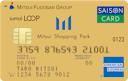 「三井ショッピングパークカード《セゾン》LOOP ゴールド（AMEX）」の券面画像