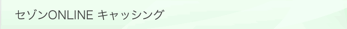 セゾンONLINEキャッシング