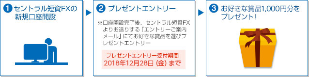 プレゼントキャンペーンの応募方法流れ