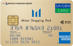 三井ショッピングパークカード セゾン 券面画像