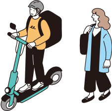 男女のイラスト