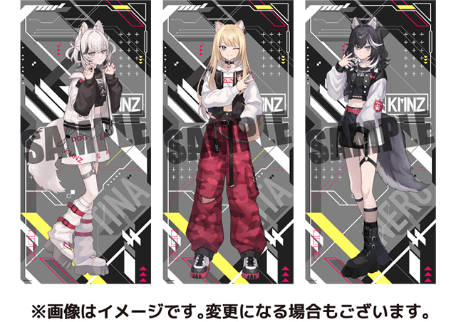 描き下ろしスマートフォン用壁紙サンプルイメージ（画像はイメージです。変更になる場合もございます。）