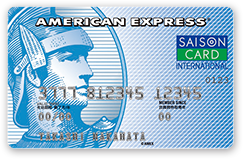 SAISON BLUE AMERICAN EXPRESS CARD