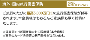海外・国内旅行傷害保険