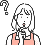 悩んでいる人物のイラスト