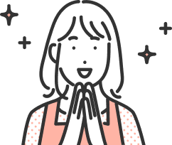 悩みが解消された人物のイラスト