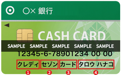 キャッシュカード