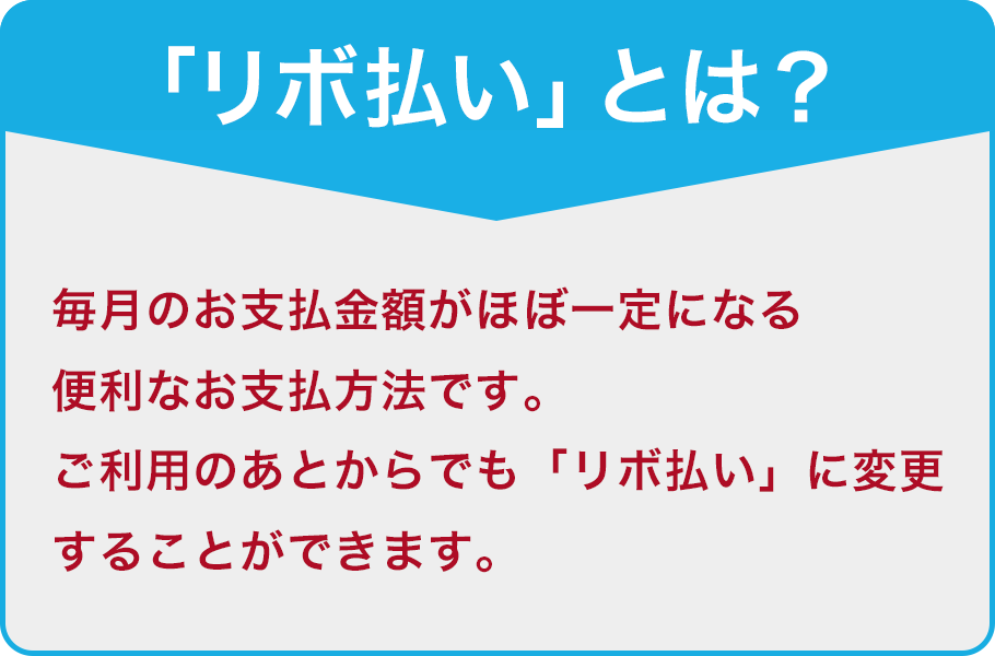「リボ払い」とは？