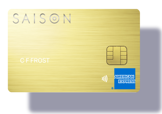 SAISON GOLD PREMIUM カード券面