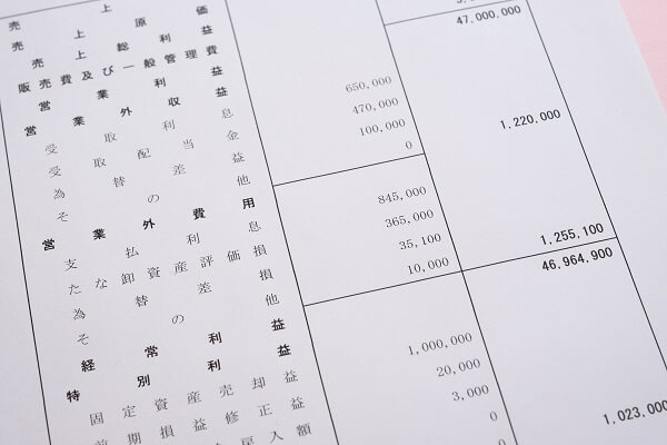 PL(損益計算書)でわかる利益の種類