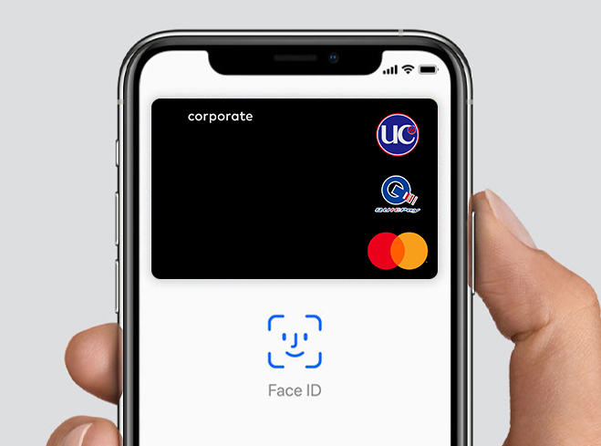 UCコーポレートカード・UC法人カードもApple Payに簡単登録！