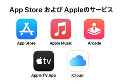 App storeおよびAppleのサービス