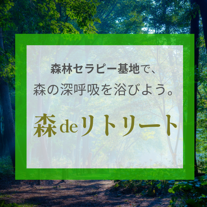 赤城自然園の森林は、癒し効果が科学的に実証された 「森林セラピー基地」に認定されています。