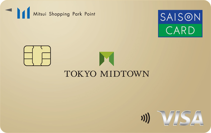 「東京ミッドタウンカード《セゾン》　」の券面画像