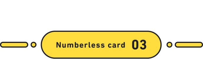 Numberless card 03