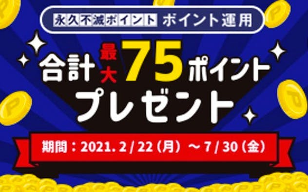 永久不滅ポイント ポイント運用