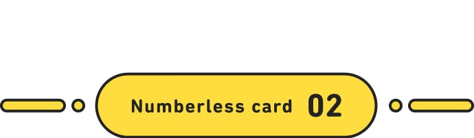Numberless card 02