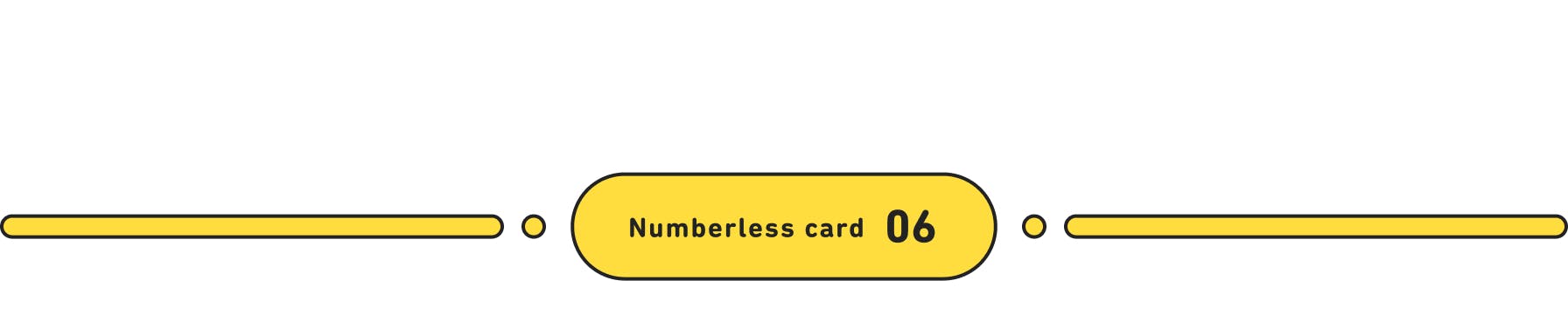 Numberless card 06