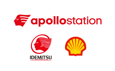 apollostation・出光・シェル ロゴ