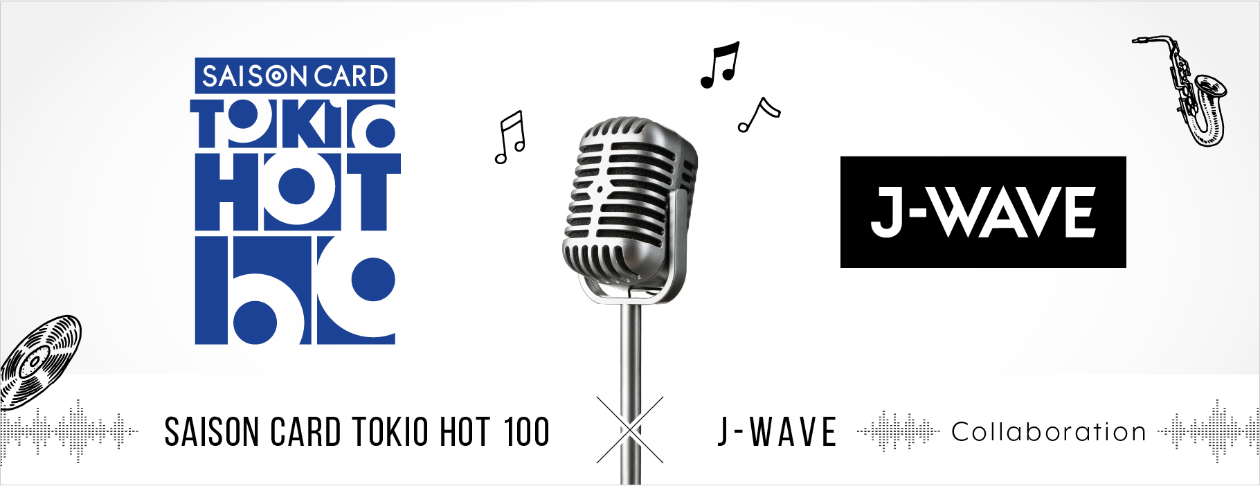 SAISON CARD TOKIO HOT 100 × J-WAVE collaboration